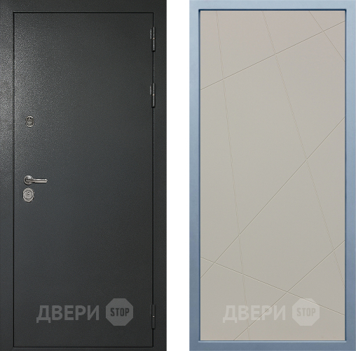 Входная металлическая Дверь Дива МД-40 Титан Д-11 Шампань в Раменском