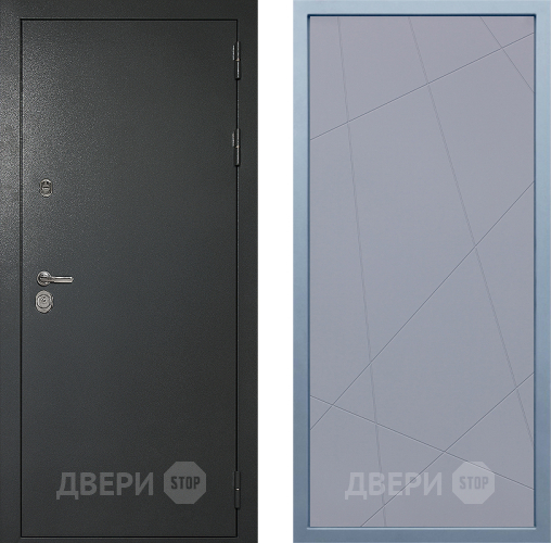 Входная металлическая Дверь Дива МД-40 Титан Д-11 Силк Маус в Раменском