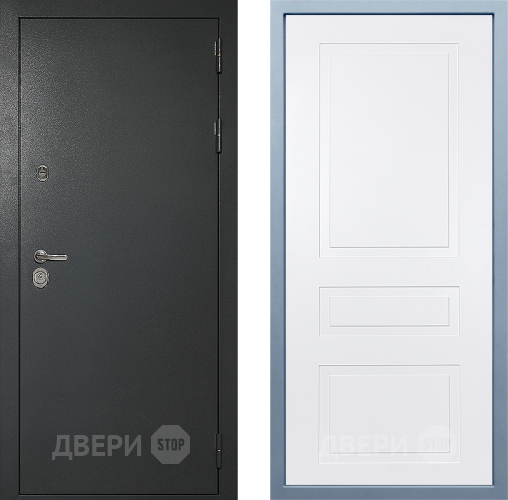 Дверь Дива МД-40 Титан Н-13 Белый в Раменском