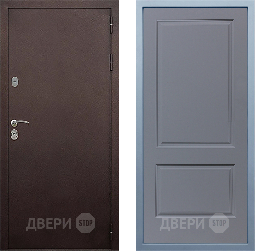 Входная металлическая Дверь Дива МД-40 Медь Д-7 Силк Маус в Раменском