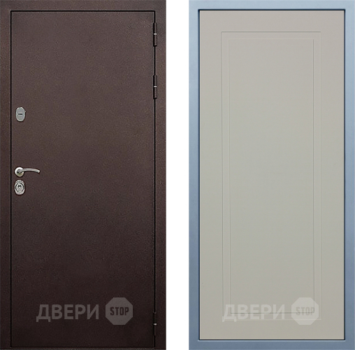 Входная металлическая Дверь Дива МД-40 Медь Н-10 Шампань в Раменском