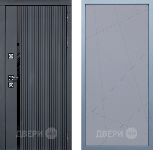 Входная металлическая Дверь Дива МХ-46 STR Д-11 Силк Маус в Раменском