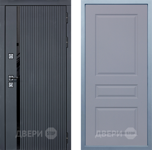 Входная металлическая Дверь Дива МХ-46 STR Д-13 Силк Маус в Раменском
