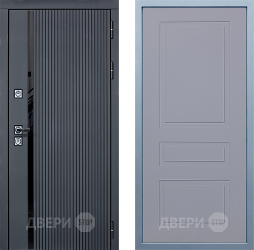 Входная металлическая Дверь Дива МХ-46 STR Н-13 Силк Маус в Раменском
