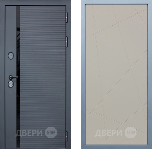 Входная металлическая Дверь Дива МХ-45 STR Д-11 Шампань в Раменском