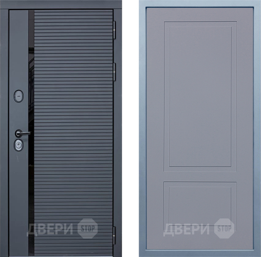 Входная металлическая Дверь Дива МХ-45 STR Н-7 Силк Маус в Раменском