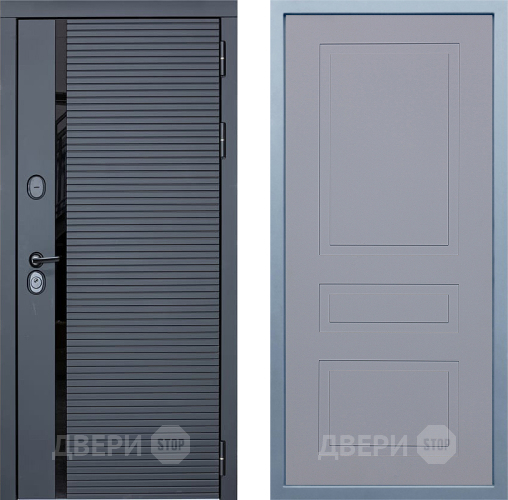 Входная металлическая Дверь Дива МХ-45 STR Н-13 Силк Маус в Раменском