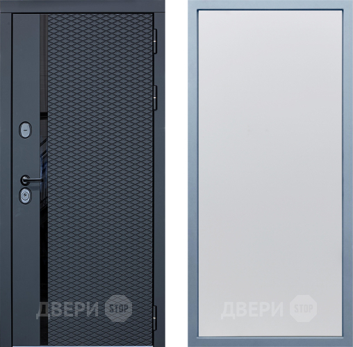 Входная металлическая Дверь Дива МХ-47 STR Н-1 Белый в Раменском