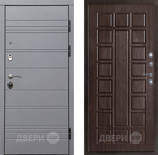 Входная металлическая Дверь Престиж Линия Грэй Престиж Венге в Раменском