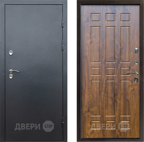 Входная металлическая Дверь Престиж TERMO с терморазрывом Снегирь Серебро Спарта Дуб в Раменском