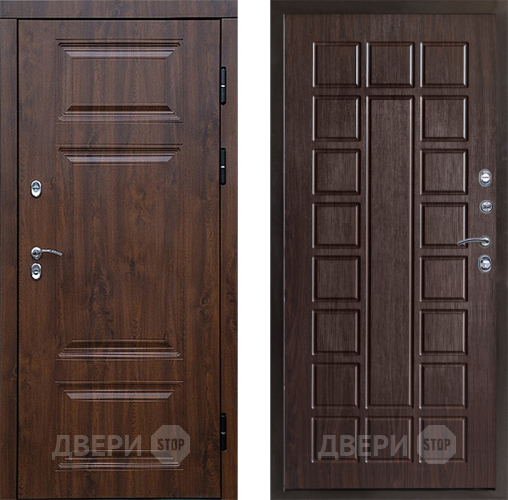 Входная металлическая Дверь Престиж TERMO с терморазрывом Премиум Орех Престиж Венге в Раменском