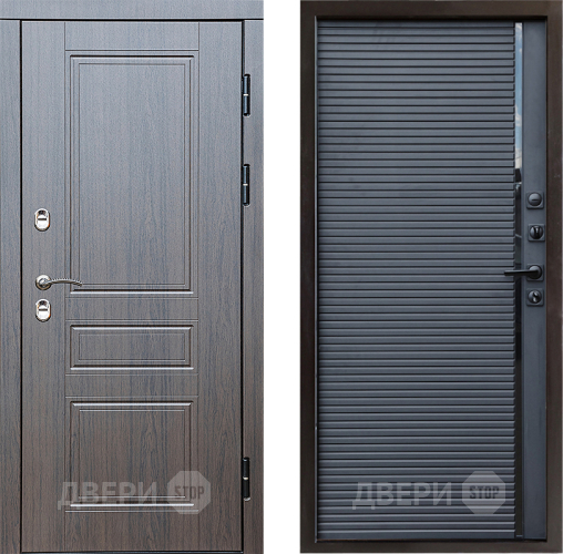Дверь Престиж TERMO с терморазрывом Классика Porte Черный кварц в Раменском