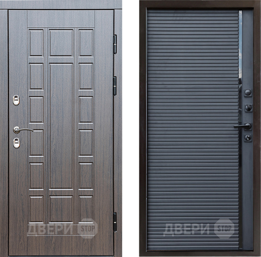 Дверь Престиж TERMO с терморазрывом Престиж Porte Черный кварц в Раменском