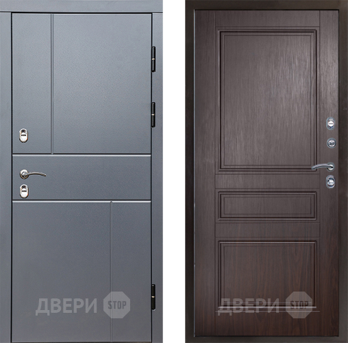 Дверь Престиж TERMO с терморазрывом Горизонт Грэй Классика Венге в Раменском
