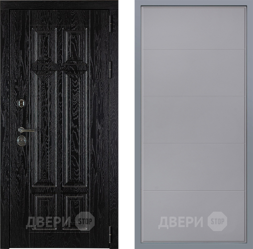 Дверь Заводские двери Мюнхен Тривия Грей софт в Раменском