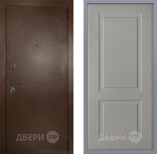 Дверь Заводские двери Эталон 3к антик медь Доррен Грей софт в Раменском