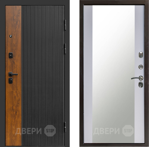 Дверь Престиж Prestizh Зеркало Белый софт в Раменском