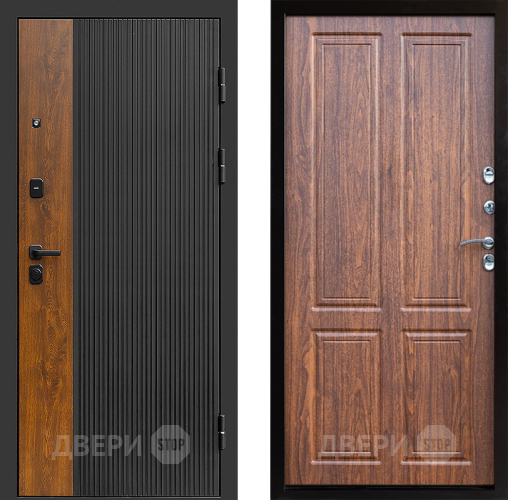 Входная металлическая Дверь Престиж Prestizh Премиум Орех светлый в Раменском
