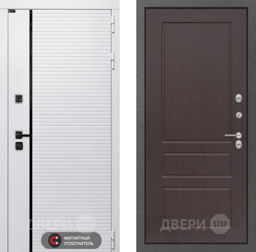 Дверь Лабиринт (LABIRINT) Royal 03 Орех премиум в Раменском