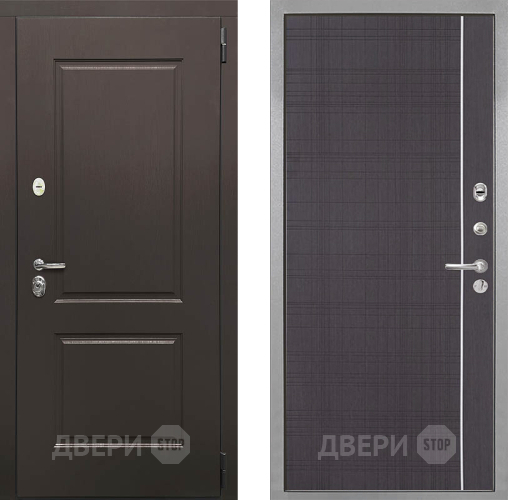 Дверь Интекрон (INTECRON) Кампо В-07 с молдингом Венге в Раменском