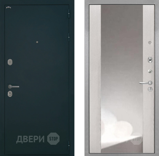 Входная металлическая Дверь Интекрон (INTECRON) Греция ФЛЗ-516 Зеркало Сосна белая в Раменском