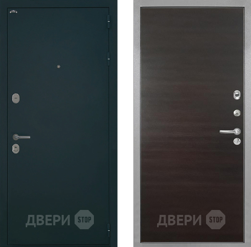 Входная металлическая Дверь Интекрон (INTECRON) Греция Гладкая Эковенге поперечный в Раменском