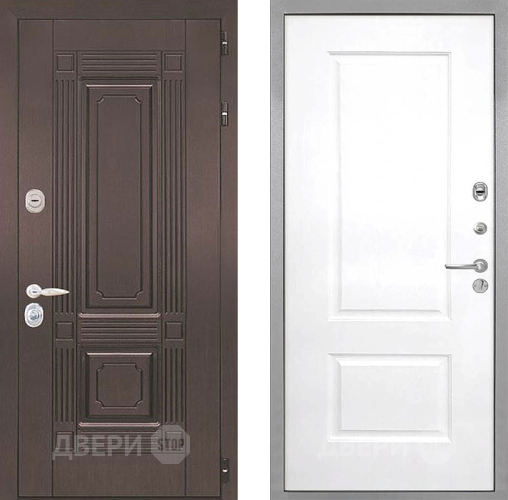 Входная металлическая Дверь Интекрон (INTECRON) Италия Альба Роял Вуд белый в Раменском
