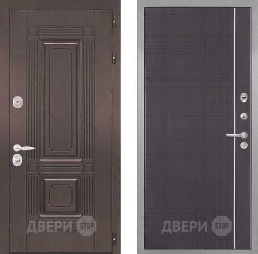 Входная металлическая Дверь Интекрон (INTECRON) Италия В-07 с молдингом Венге в Раменском