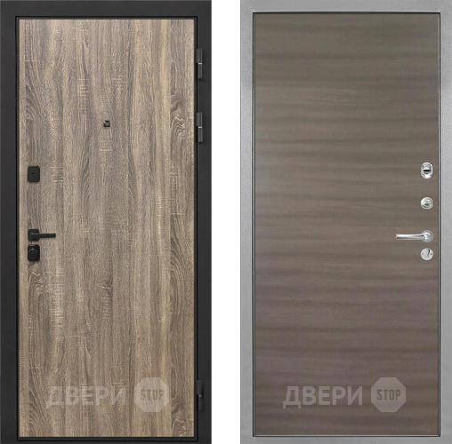 Дверь Интекрон (INTECRON) Профит Black Дуб Турин Гладкая Дуб тоскано поперечный в Раменском