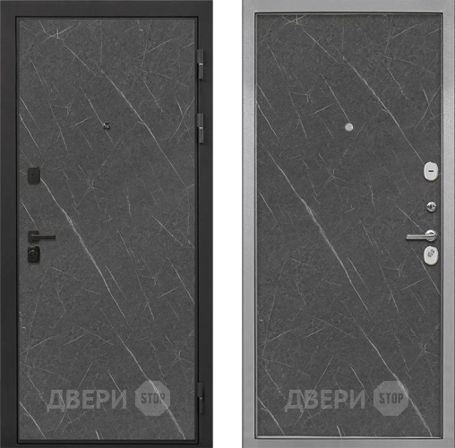 Дверь Интекрон (INTECRON) Профит Black Гранит Лава Оникс Гладкая Гранит лава оникс в Раменском