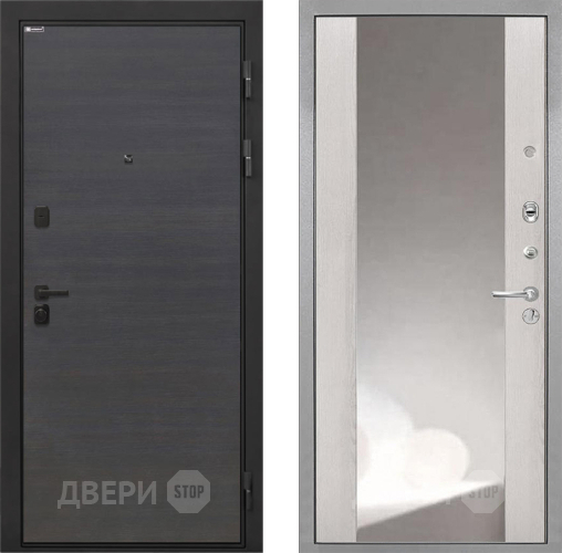Дверь Интекрон (INTECRON) Профит Black Эковенге ФЛЗ-516 Зеркало Сосна белая в Раменском