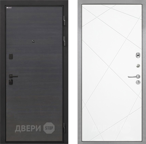 Дверь Интекрон (INTECRON) Профит Black Эковенге Лучи-М Софт милк в Раменском