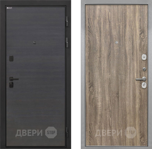 Дверь Интекрон (INTECRON) Профит Black Эковенге Гладкая Дуб турин в Раменском