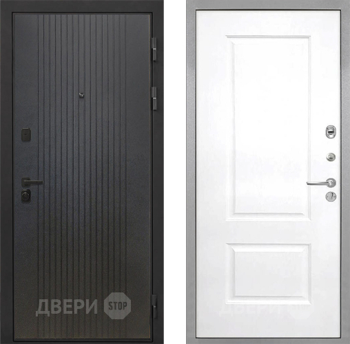 Входная металлическая Дверь Интекрон (INTECRON) Профит Black ФЛ-295 Альба Роял Вуд белый в Раменском