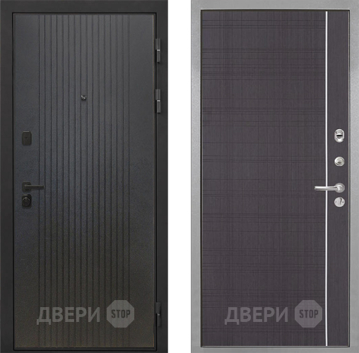 Входная металлическая Дверь Интекрон (INTECRON) Профит Black ФЛ-295 В-07 с молдингом Венге в Раменском