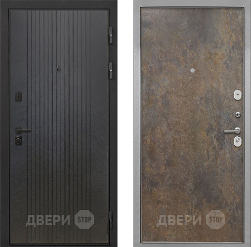 Дверь Интекрон (INTECRON) Профит Black ФЛ-295 Гладкая Гранж в Раменском