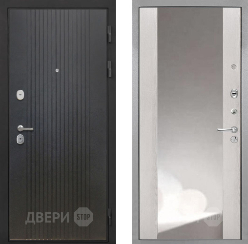 Входная металлическая Дверь Интекрон (INTECRON) Гектор ФЛ-295 ФЛЗ-516 Зеркало Сосна белая в Раменском