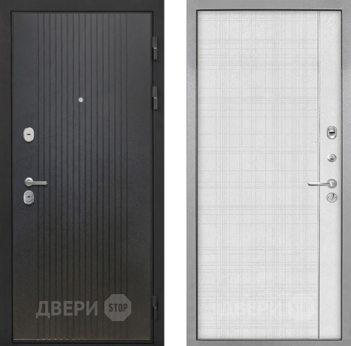 Входная металлическая Дверь Интекрон (INTECRON) Гектор ФЛ-295 В-07 с молдингом Лофт белый в Раменском