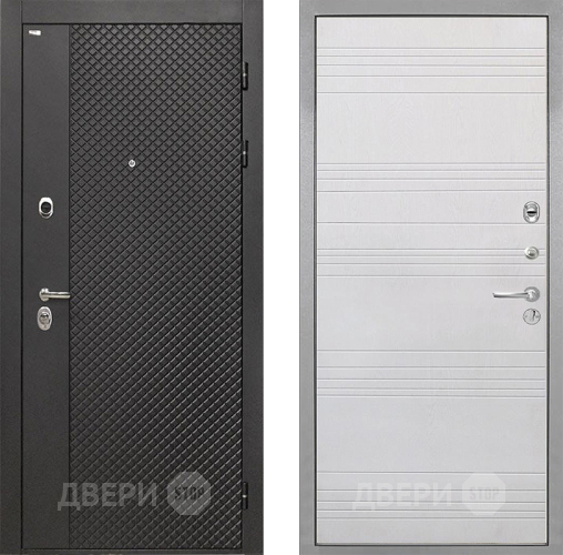 Дверь Интекрон (INTECRON) Олимпия Black 4К ФЛ-316 Белый ясень в Раменском