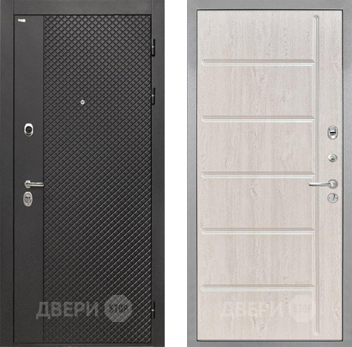 Дверь Интекрон (INTECRON) Олимпия Black 4К ФЛ-102 Сосна белая в Раменском