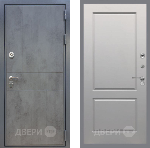 Дверь Рекс (REX) ФЛ-290 FL-117 Грей софт в Раменском