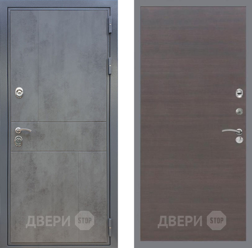 Дверь Рекс (REX) ФЛ-290 GL венге поперечный в Раменском