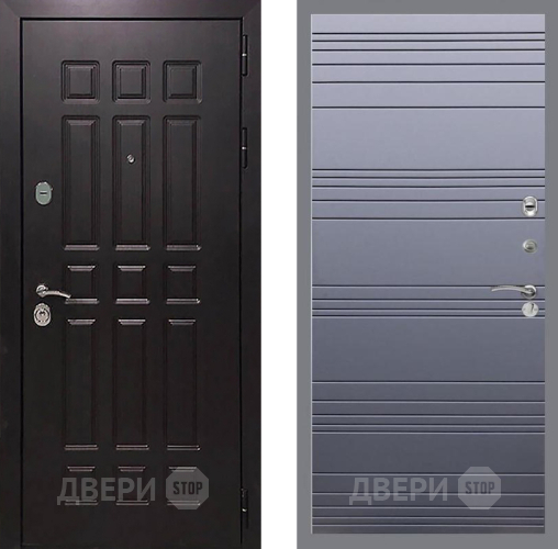 Дверь Рекс (REX) 8 Line Силк титан в Раменском