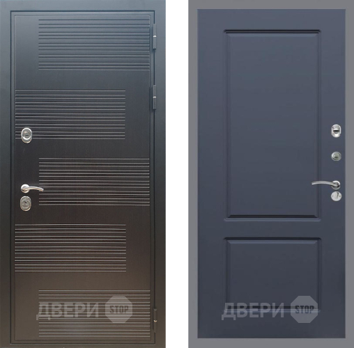 Входная металлическая Дверь Рекс (REX) премиум 185 FL-117 Силк титан в Раменском