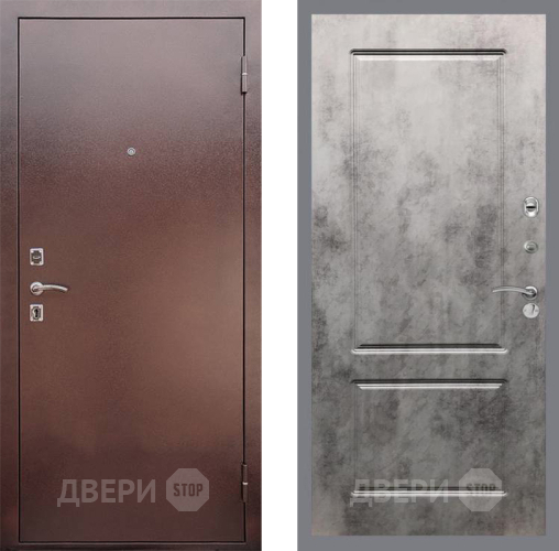 Дверь Рекс (REX) 1 FL-117 Бетон темный в Раменском
