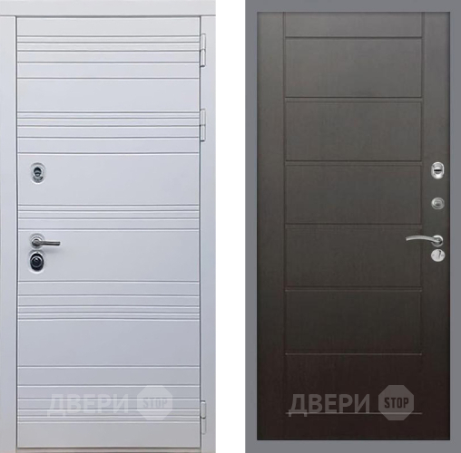 Дверь Рекс (REX) 14 Силк Сноу Сити Венге в Раменском