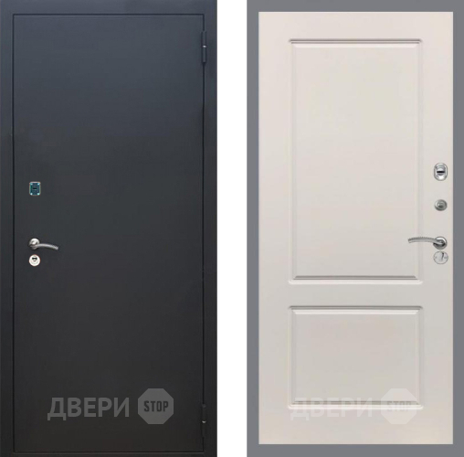 Дверь Рекс (REX) 1A Черный Муар FL-117 Шампань в Раменском