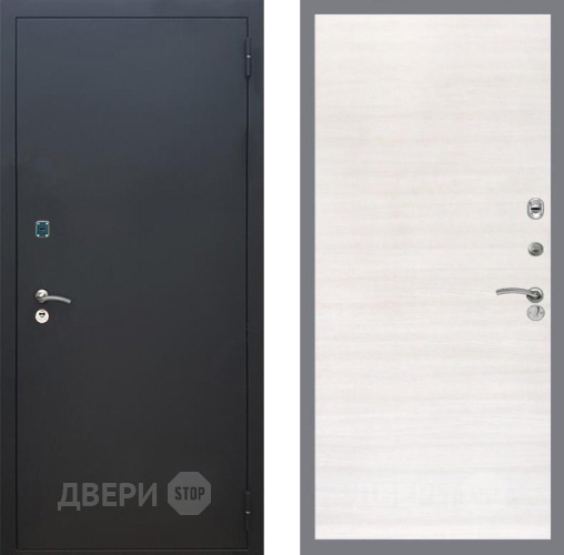 Дверь Рекс (REX) 1A Черный Муар GL Акация в Раменском