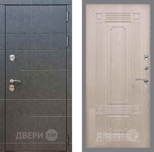 Входная металлическая Дверь Рекс (REX) 21 FL-2 Беленый дуб в Раменском