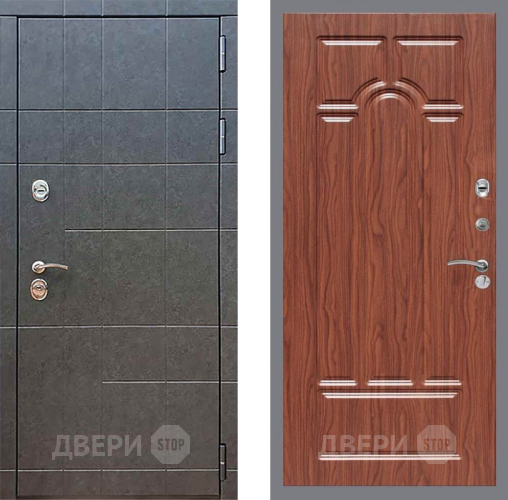 Дверь Рекс (REX) 21 FL-58 орех тисненый в Раменском